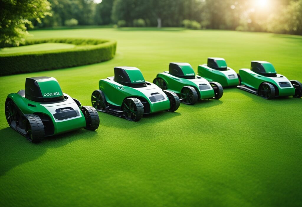Merken robot grasmaaiers